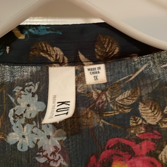 Kut from the Kloth sheer shirt - Picture 2 of 4